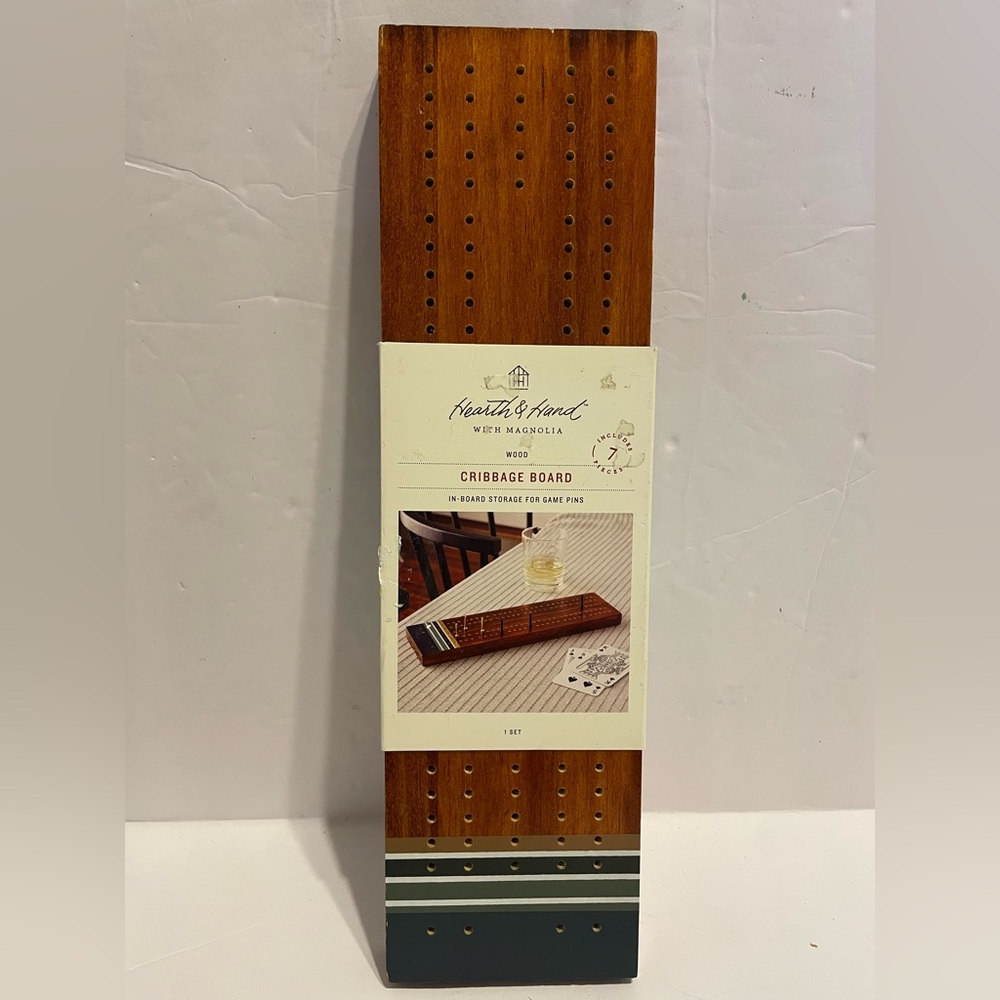 Cribbage Board Game – Hearth & Hand™ With Magnolia (NEW)